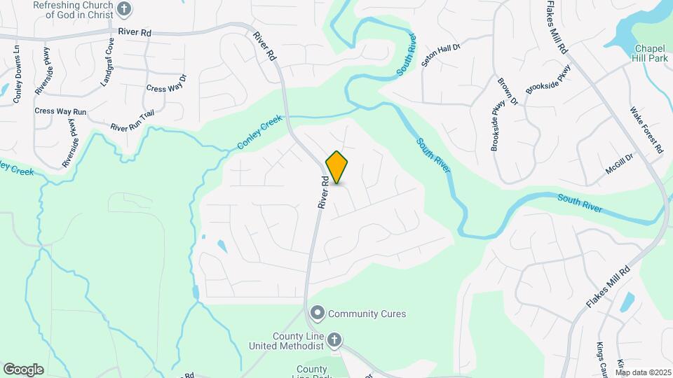 3539 Riverview Club Dr Map and Location Details