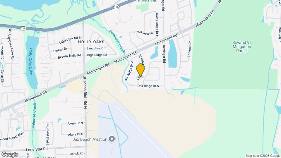 1527 Monument Oaks Dr Map and Location Details