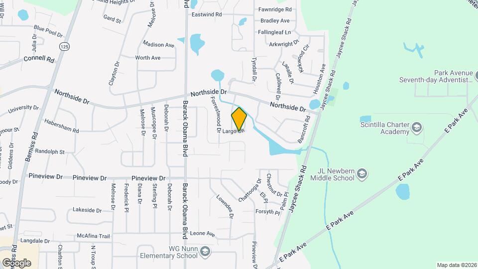 1717 Largo Cir Map and Location Details