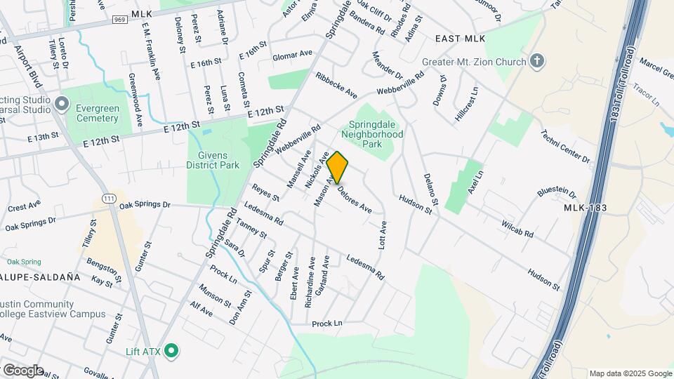 5007 Delores Ave Map and Location Details