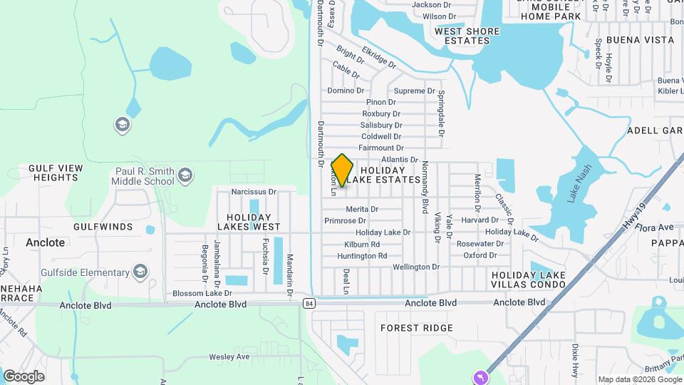 1351 Whitehall Ln Map and Location Details