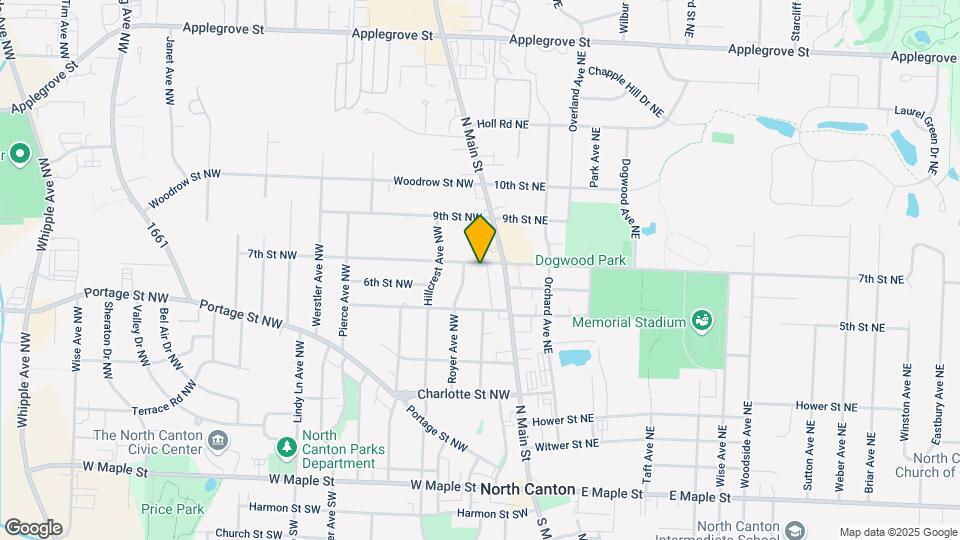 126 7th St NW Map and Location Details