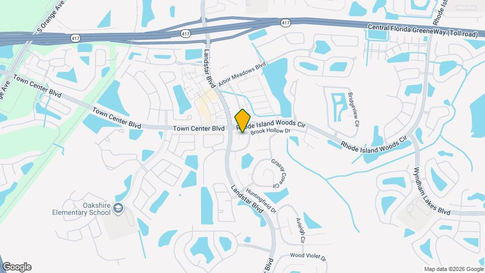 1422 Coldwater Ct Map and Location Details