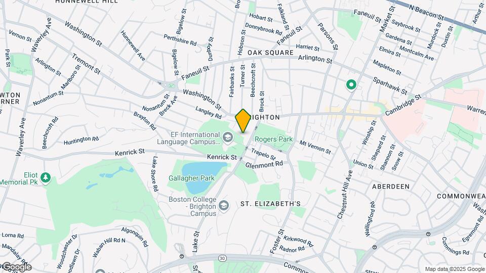 33 Dickinson Rd, Unit 1 Map and Location Details