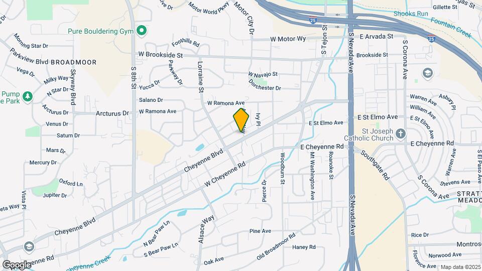 202 Cheyenne Blvd Map and Location Details