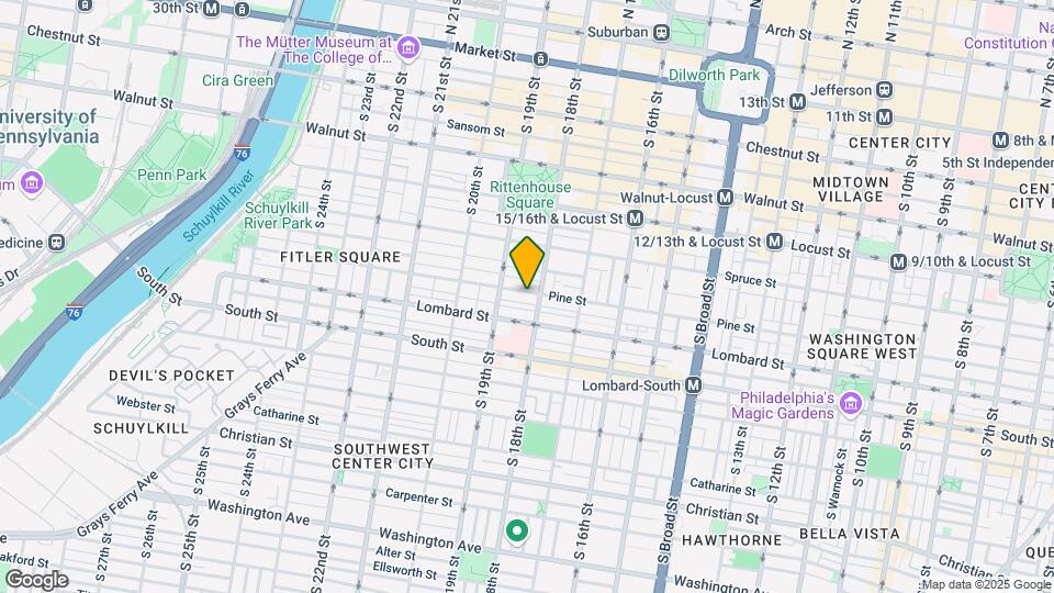 1810 Pine St Map and Location Details