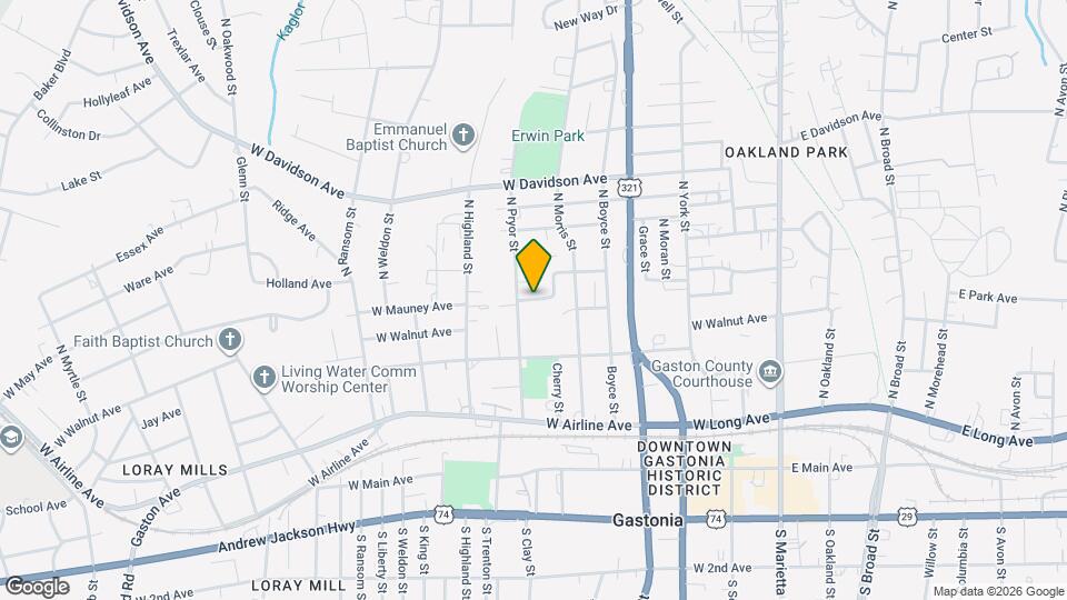 618 W Granite Ave Map and Location Details