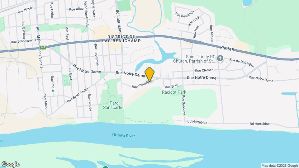 464 Plouffe Rue Map and Location Details