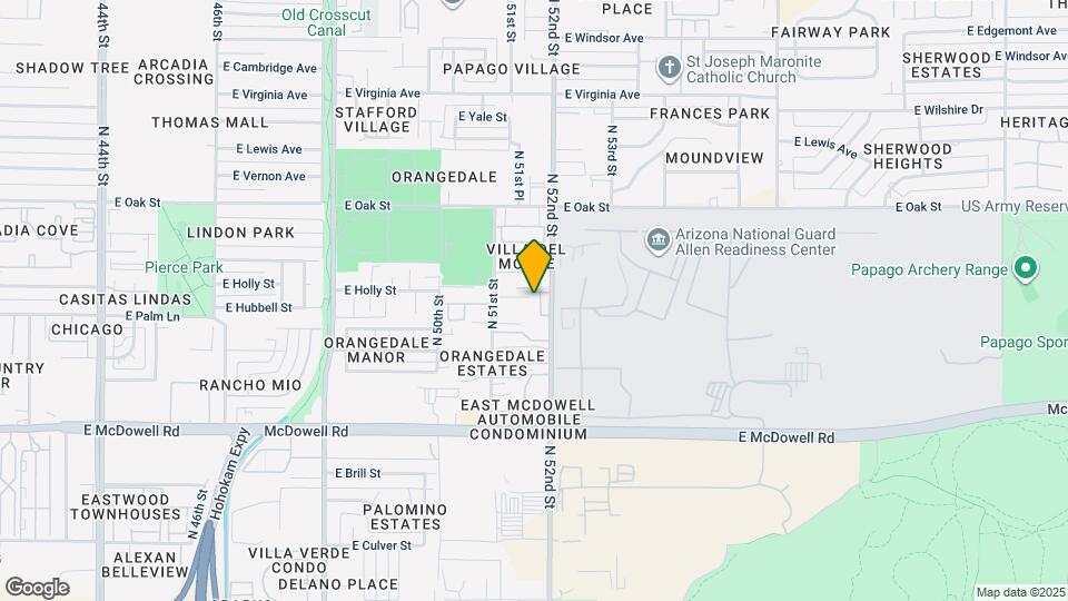 2018 N 51st Way Map and Location Details