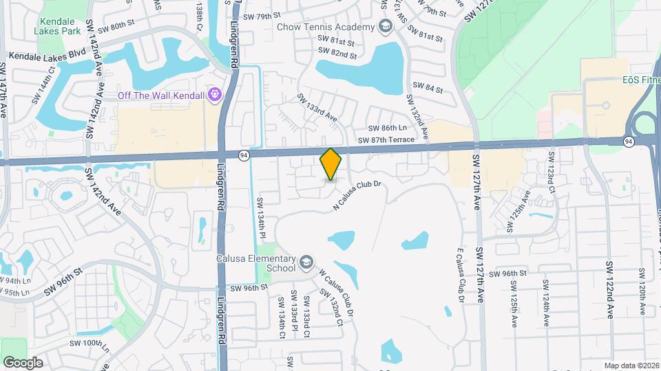 13340 SW 90th Terrace Map and Location Details