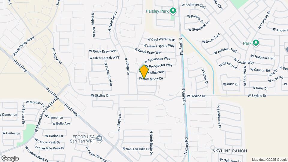 1979 W Half Moon Cir Map and Location Details