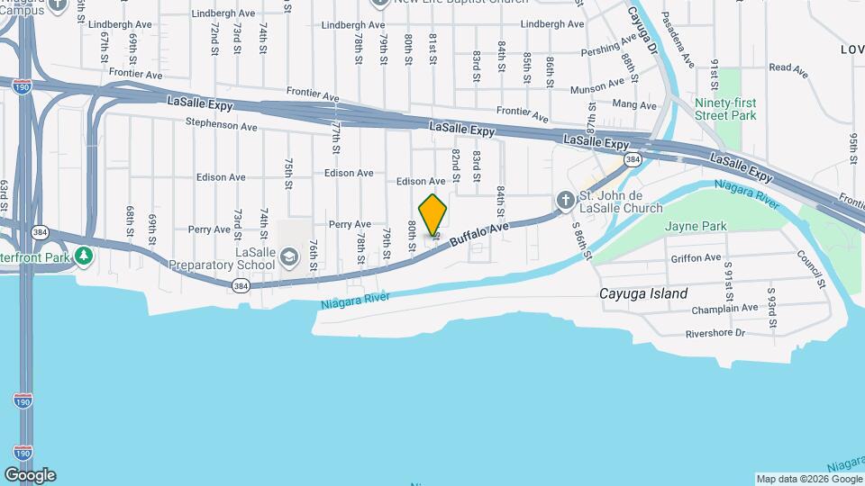 8028 Buffalo Ave, Unit apt 1 Map and Location Details