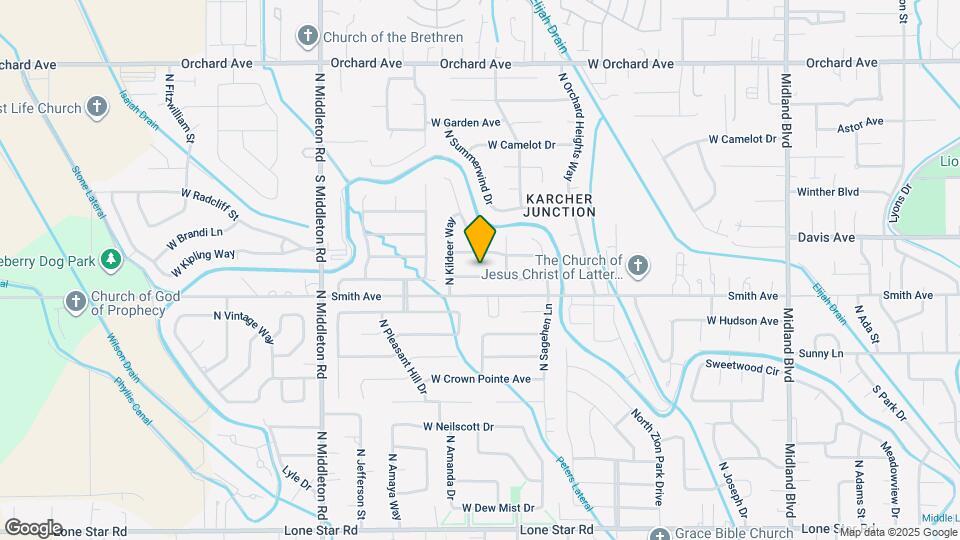 2018 W Grouse St Map and Location Details