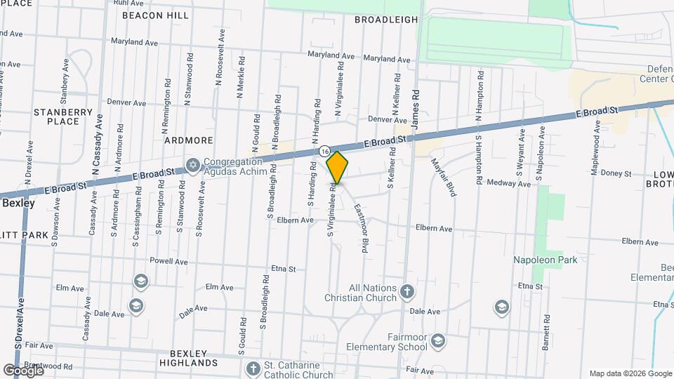 85 Eastmoor Blvd Mapa y Detalles de la Ubicación