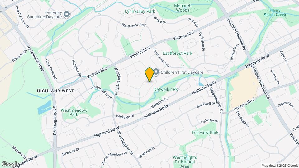 347 Hidden Creek Dr Map and Location Details