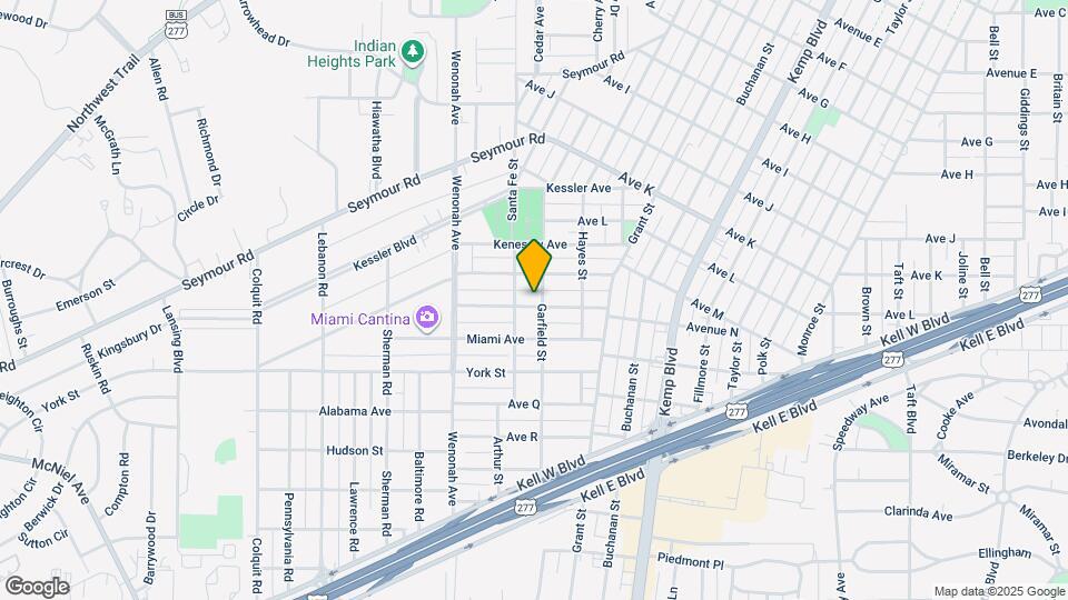 3102 Hollywood Ave Map and Location Details