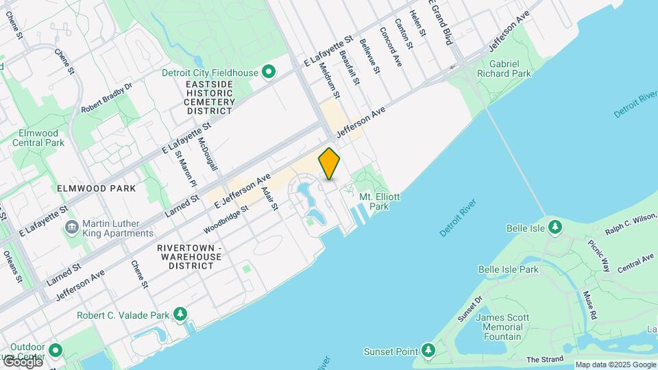 250 E Harbortown Dr, Unit 1006 Map and Location Details