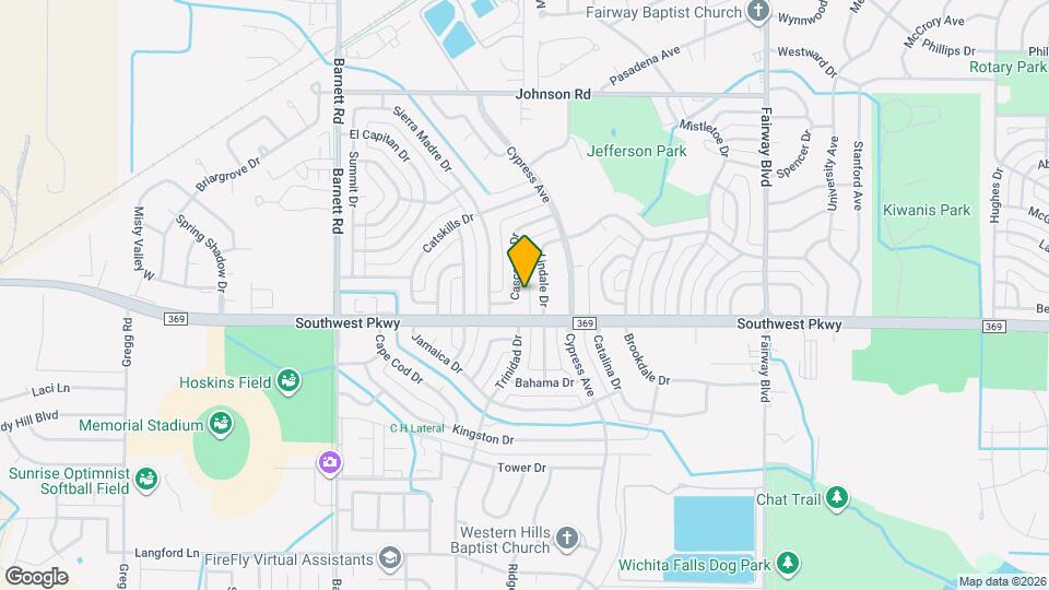 4631 Cascades Dr Mapa y Detalles de la Ubicación