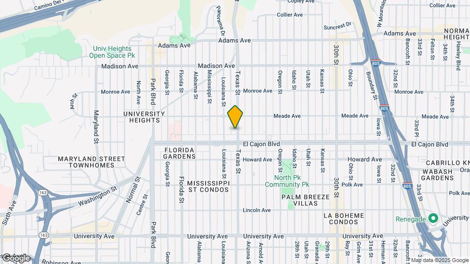 4334 Texas St Mapa y Detalles de la Ubicación