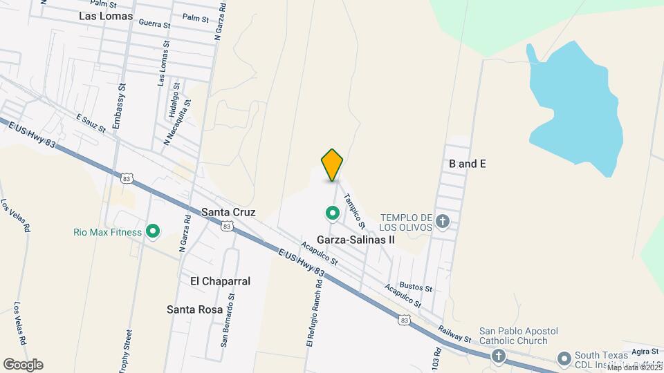 269 Salinas Ave, Unit Chaparral Duplex Map and Location Details