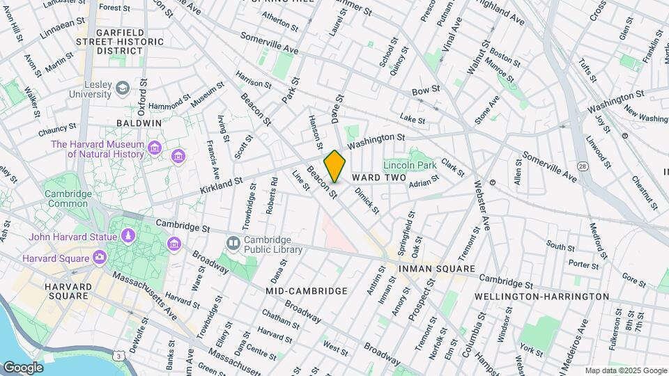 85 Beacon St, Unit 2 Map and Location Details