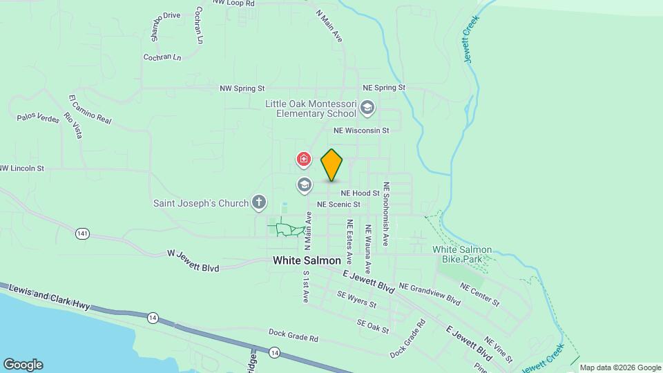 212 NE Hood St Map and Location Details