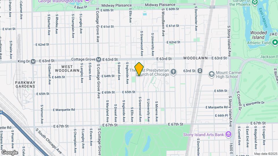 6363 S Ellis Ave Map and Location Details