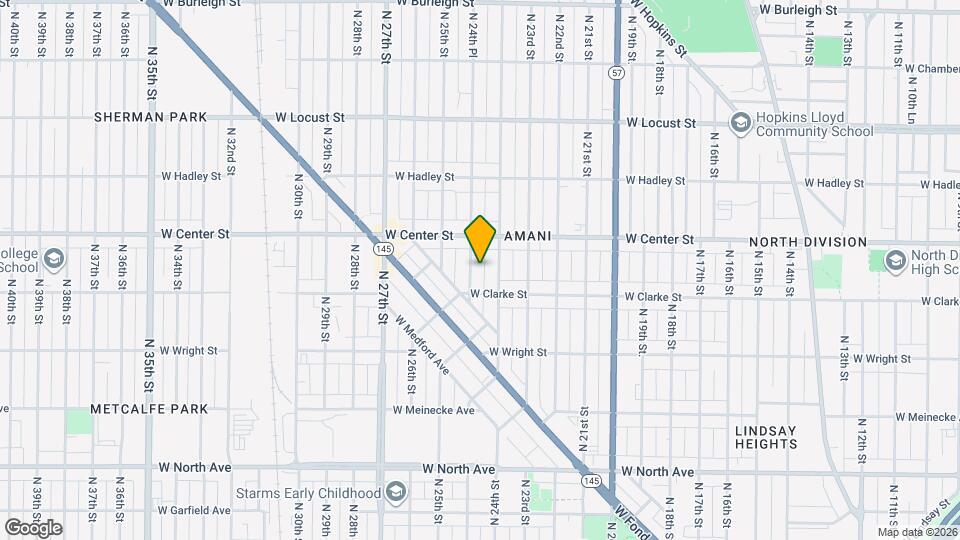 2630 N 24th Pl Map and Location Details