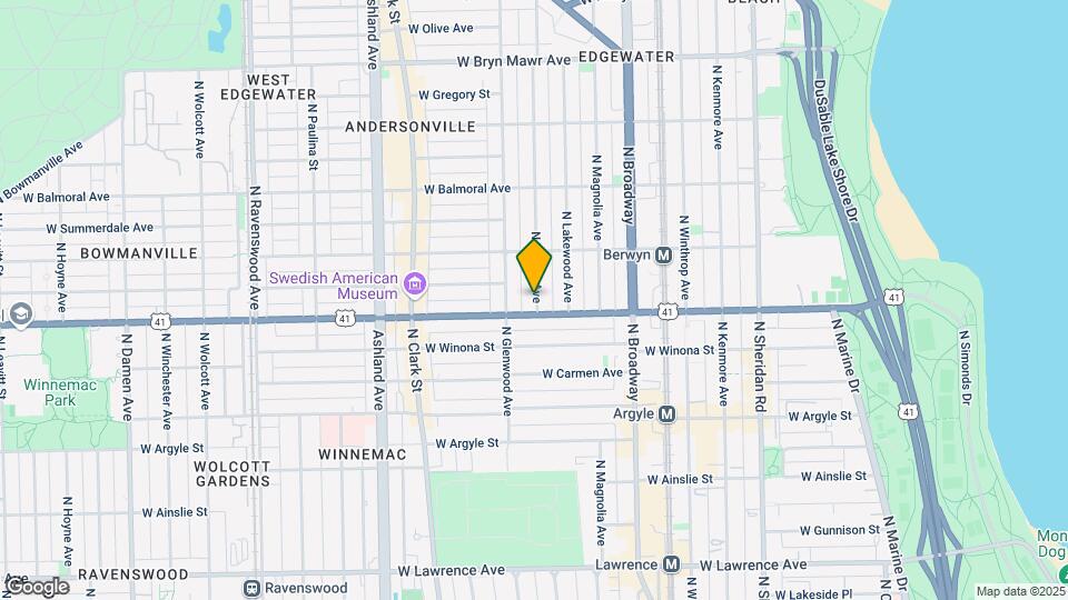 5209-5211 N Wayne Ave Map and Location Details