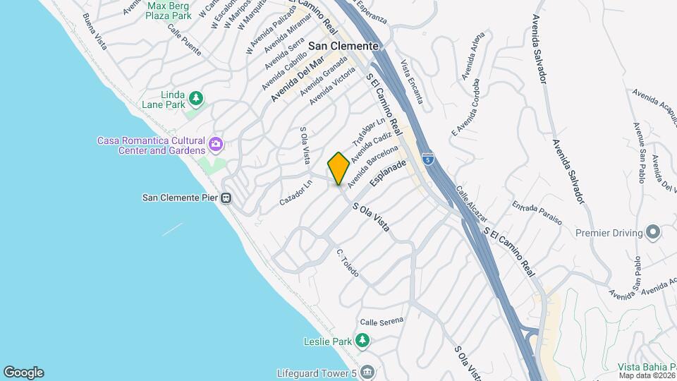 806 S Ola Vista Map and Location Details