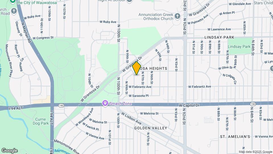 4146 N 98th St Map and Location Details
