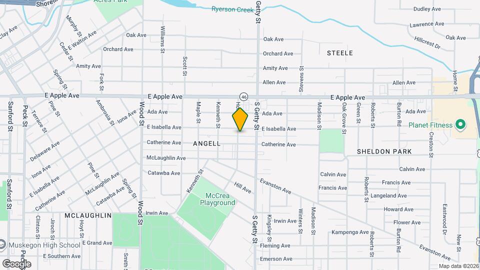 1126 Holt St Map and Location Details