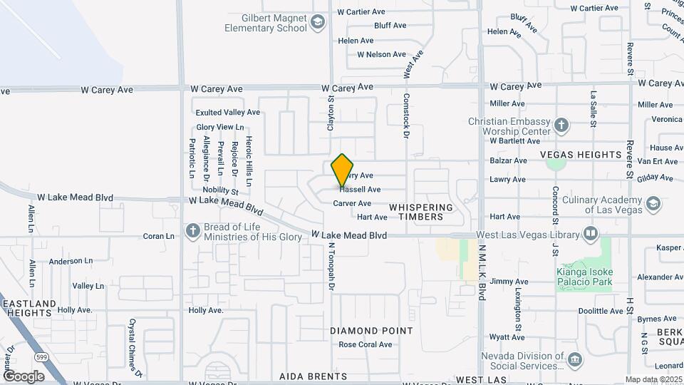 2033 Hassell Ave Map and Location Details