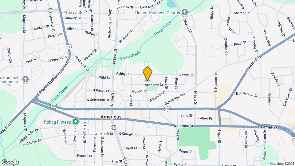 403 Poplar St Map and Location Details