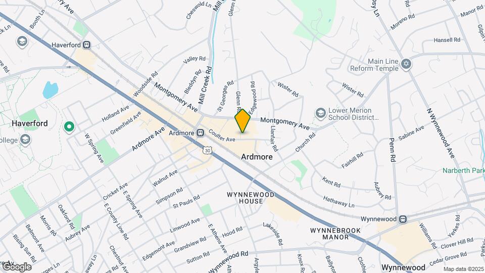 Coulter Place Mapa y Detalles de la Ubicación