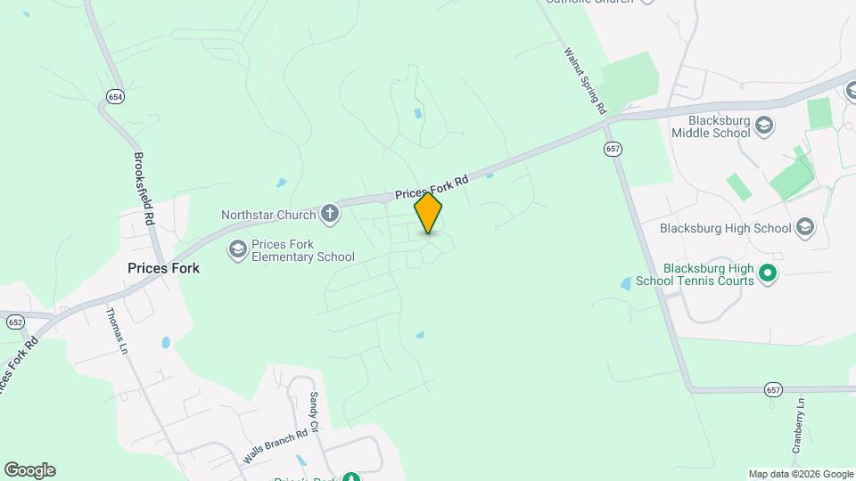 1041 Balsam Ln Map and Location Details