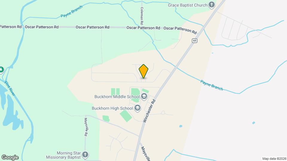 100 Sartain St Map and Location Details