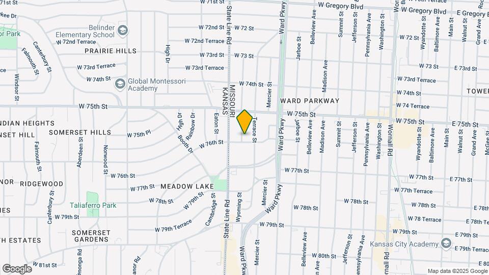 7549 Wyoming St Map and Location Details
