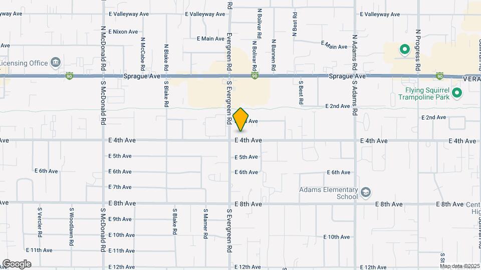 13915 E 4th Ave Map and Location Details