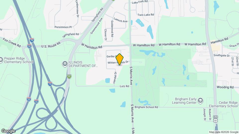 2503 Treeline Drive Map and Location Details
