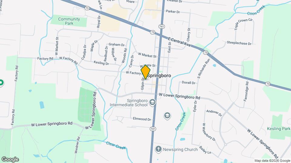 60 W South St Map and Location Details