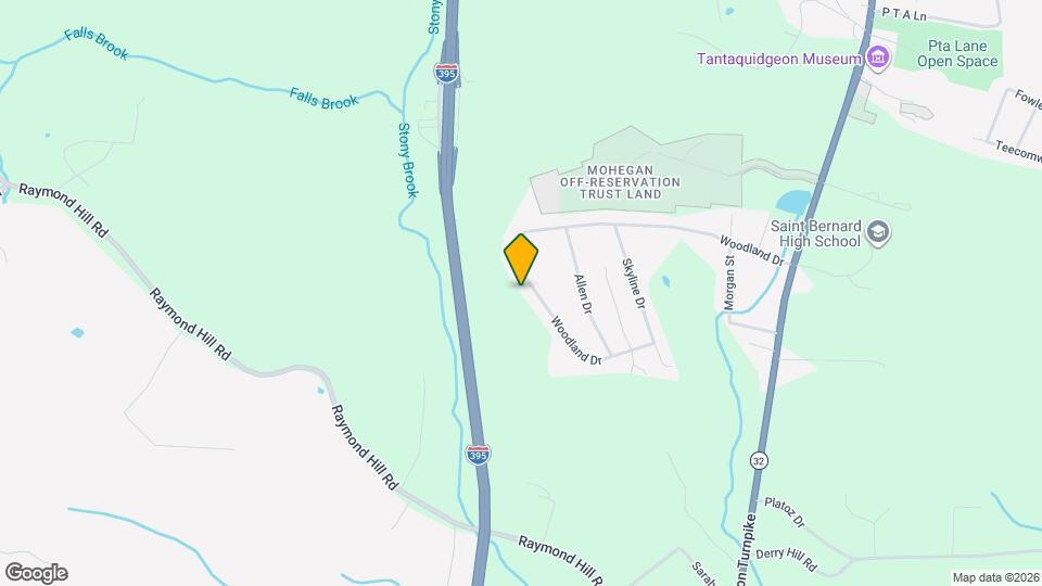 127 Woodland Dr Map and Location Details