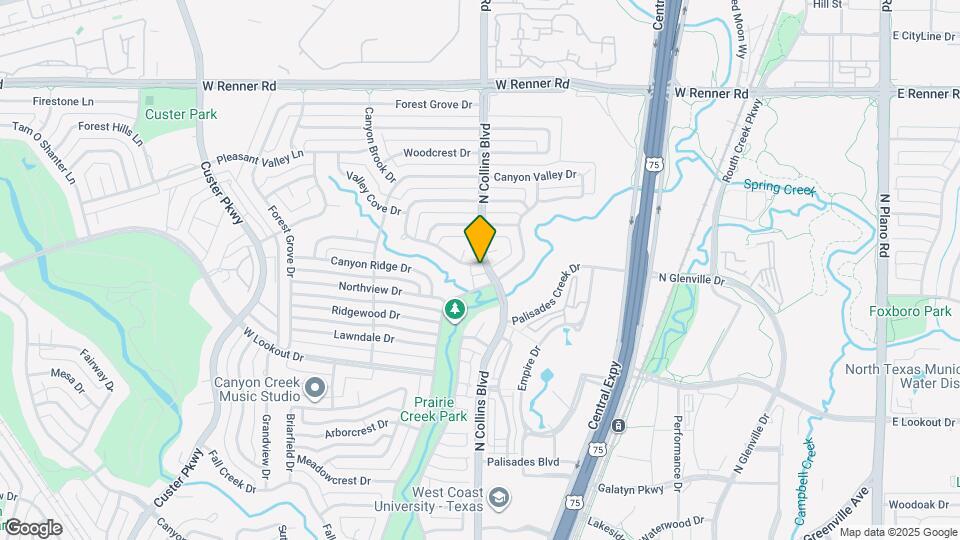 301 Ridgebriar Dr Map and Location Details