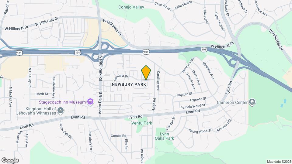 1029 Amberton Ln Map and Location Details
