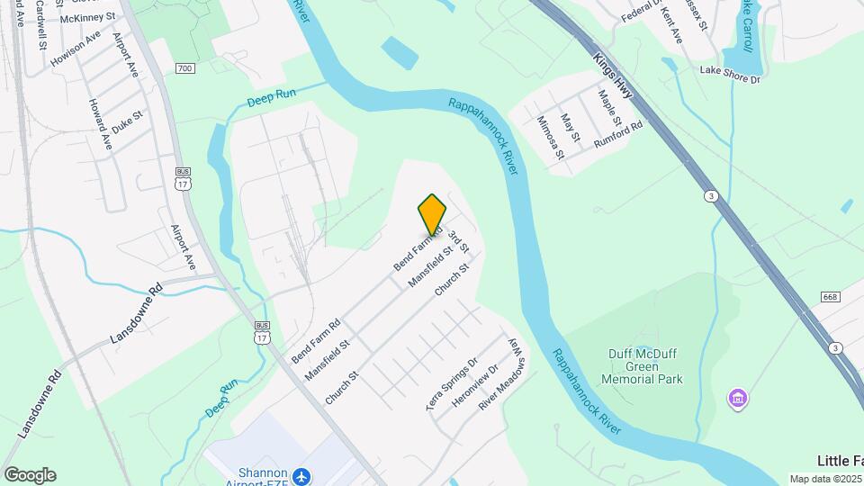 227 Bend Farm Rd Map and Location Details