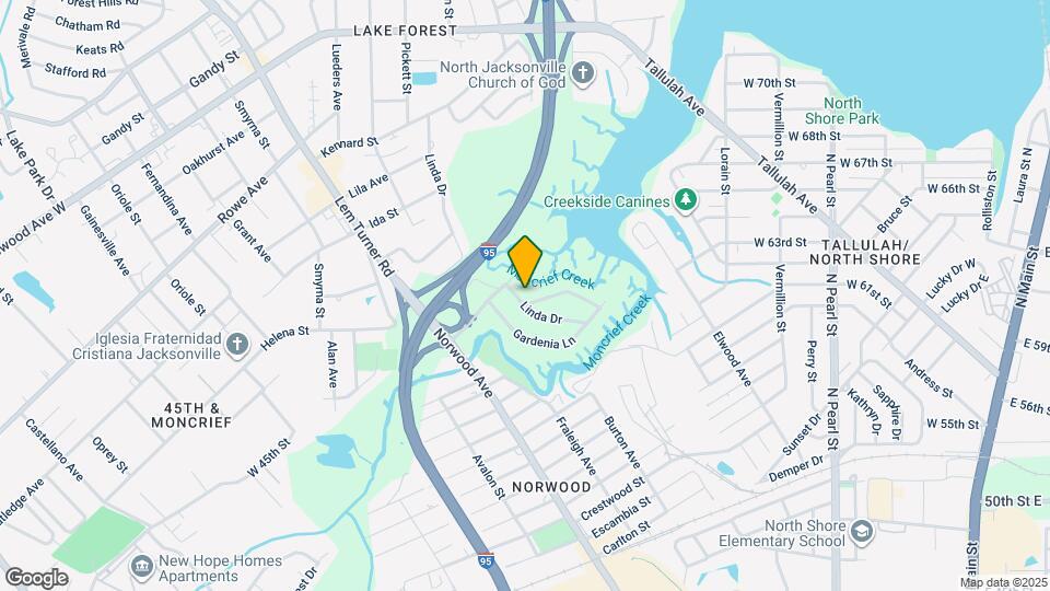 821 Stanwick Rd Map and Location Details