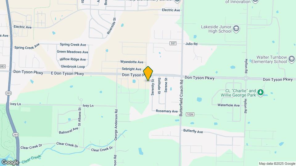 3705 Tranquility St Map and Location Details