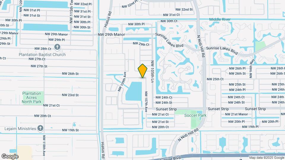 10742 NW 26th St Mapa y Detalles de la Ubicación