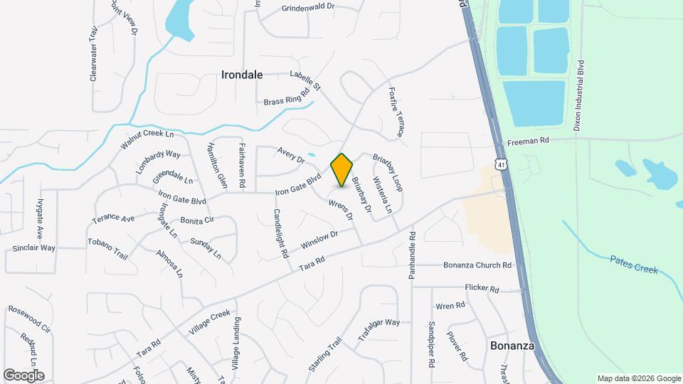 1361 Wrens Ct Map and Location Details