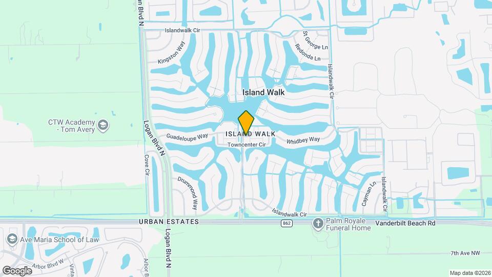 6076 Islandwalk Blvd Map and Location Details